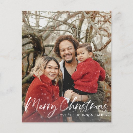 Budget Faux Sneeuwkerst V Foto (Voorkant)