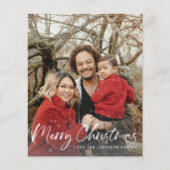 Budget Faux Sneeuwkerst V Foto Flyer (Voorkant)