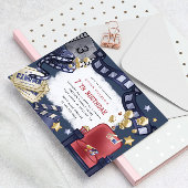 Budget Film Nacht Kinderen Verjaardag Uitnodiging