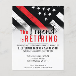 Budget Firefighter Retirement Red Line Fireman