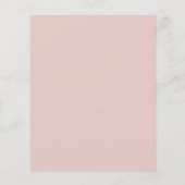 Budget First Heilige Commune Dusty Pink Rose (Achterkant)