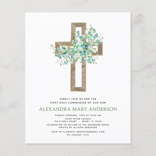 Budget First Heilige Commune Greenery Eucalyptus (Voorkant)