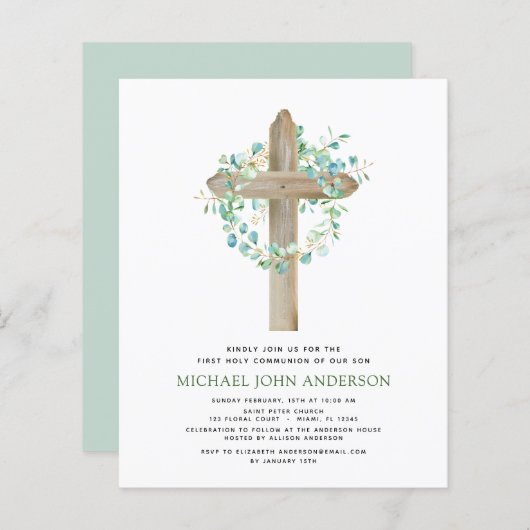 Budget First Heilige Commune Greenery Eucalyptus (Voorkant / Achterkant)