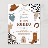 Budget First Rodeo | Western jongetje Eerste Verja (Voorkant)