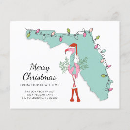 Budget Flamingo Florida Holiday Moving Kaart
