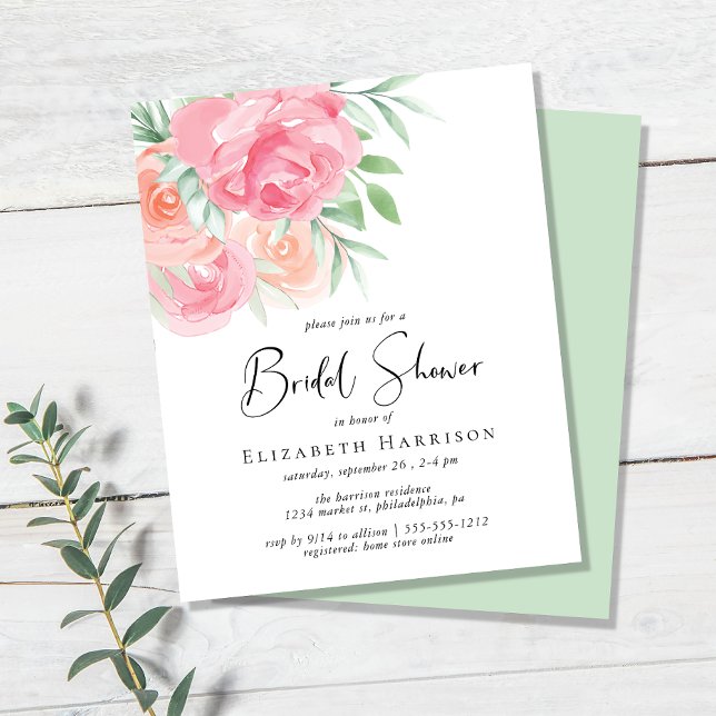 Budget Floral Bridal Shower (Creator heeft geüpload)