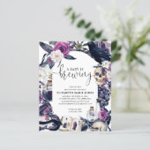 Budget Floral Halloween Baby is Brouwdouche (Staand voorkant)