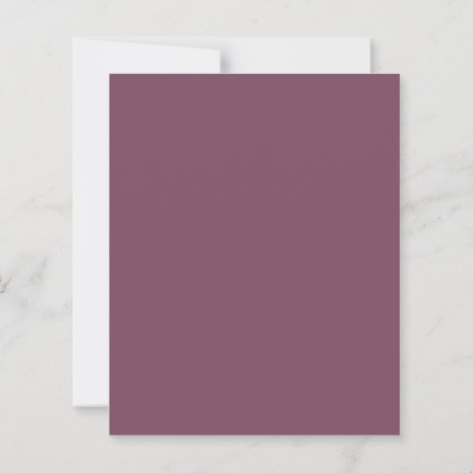 Budget Floral Mauve Blush Silver Afstuderen (Achterkant)