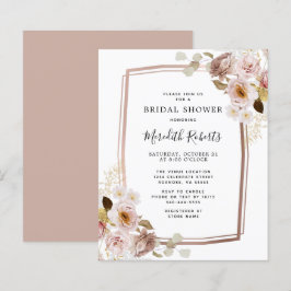 Budget Floral Roos Gold Lijst Vrijgezellenfeest Ui