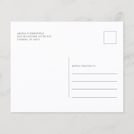 Budget Floral Sunflower Eucalyptus Save the Date (Achterkant)