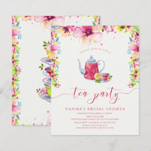 Budget Floral Vrijgezellenfeest Tea