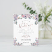 Budget Floral Wildbloemen Weddenschap (Staand voorkant)