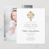 Budget Floral Wreath Photo Girl First Community (Voorkant / Achterkant)