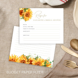 Budget florale elegante vrijgezellenfeesten recept flyer