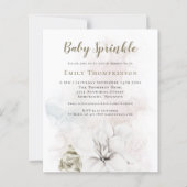 Budget Florals Gender Neutral Baby Sprinkle Shower (Voorkant)