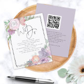 BUDGET Florals gezegend dat we QR Wedding uitnodig