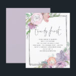 Budget Florals Scribble Lijst 21st Party Invite<br><div class="desc">Een alternatief voor een budget van 4, 5 x 5, 6-inch halfglanzend gewicht van 110 lbs, dat even dik is als een briefkaart (maar niet geschikt om als briefkaart te worden gebruikt). GEEF NOTA ER ÉÉN UITnodiging per blad is. Budget Florals scribble Lijst 21st Party Invitation. De kopbal 21ste is...</div>