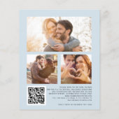 BUDGET Florals We doen 3 foto QR Weddenschap uitno (Achterkant)