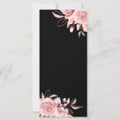 Budget Florence Party Roos Gold Black (Achterkant)