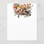 BUDGET Flower Bouquet Memorial & Funeral Flyer (Achterkant)