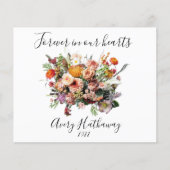 BUDGET Flower Bouquet Memorial & Funeral Flyer (Voorkant)