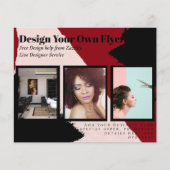 BUDGET Flyer FREE Design Photo Templates Abstract (Voorkant)