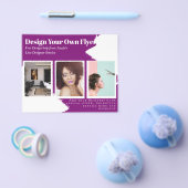 BUDGET Flyer FREE Design Sjabloon Abstract Certifi (Enkel)