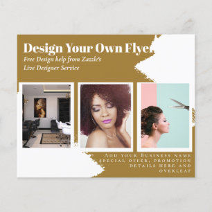 BUDGET Flyer FREE Design Sjabloon Abstracte moster