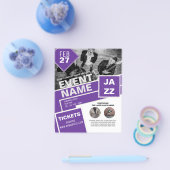 BUDGET Flyer GRATIS Ontwerphelp Entertainment Them (Enkel)