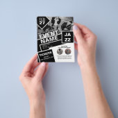 BUDGET Flyer GRATIS Ontwerphelp Pret Thema (Hand)