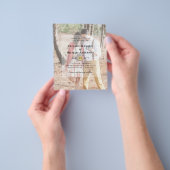 Budget Flyer Paper Photo Wedding (Hand)