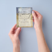 BUDGET Flyer Papier Navy Trouw Uitnodiging Stedeli (Hand)