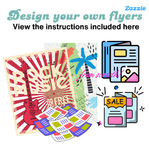 BUDGET FLYERS - VRIJ ONTWERP - Sjablonen ACHTERGRO