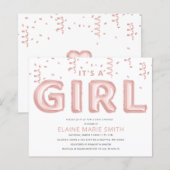 Budget Folie Balloons Baby shower (Voorkant / Achterkant)