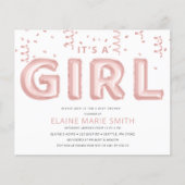 Budget Folie Balloons Baby shower (Voorkant)