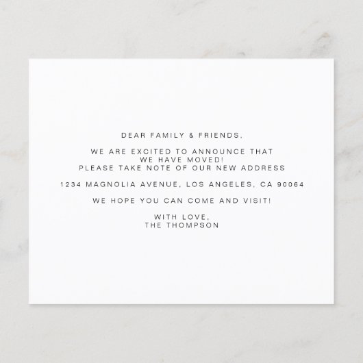 Budget Forest Mountain We hebben New Home Moving v (Achterkant)