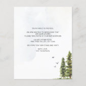 BUDGET Forest Mountain We hebben verplaatst Foto M (Achterkant)