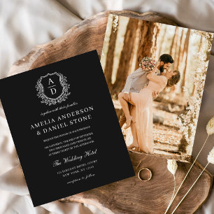 Budget Formele Bloemkam Monogram Huwelijk