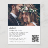 Budget Formele Klassieke Monogram 3 Foto Bruiloft (Achterkant)