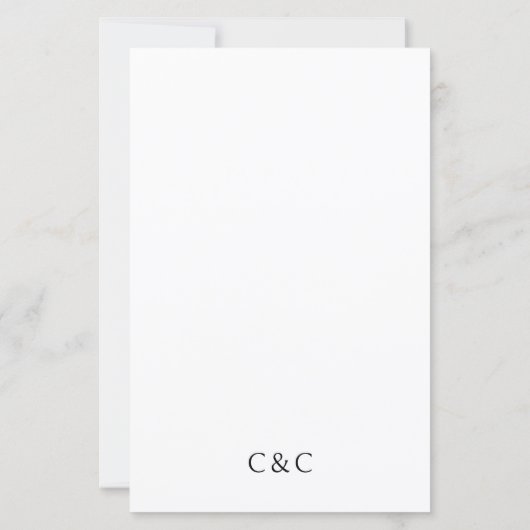 BUDGET Formele Klassieke Zwarte Vierkante Border W (Achterkant)