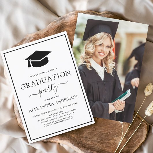 Budget foto 2024 Graduation Party Zwart Wit