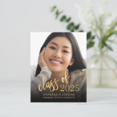 Budget Foto 2025 Gold Script Afstudeerder Aankondi (Staand voorkant)