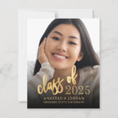 Budget Foto 2025 Gouden Script Afstudeeraankondigi (Voorkant)