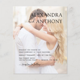 Budget Foto Afbeelding Wedding Romantic Elegant