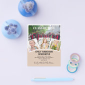 BUDGET Foto AFstudeer Uitnodiging Aankondiging Dan Flyer (Enkel)