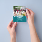 BUDGET Foto AFSTUDEERUITNODIGING Aankondiging Dank Flyer (Hand)