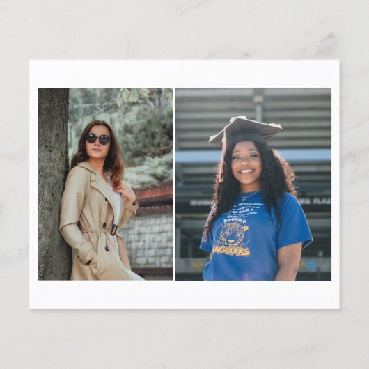 Budget foto afstuderen dank u flyer (Achterkant)