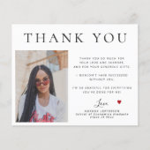 Budget foto afstuderen dank u flyer (Voorkant)