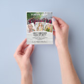 BUDGET FOTO AFSTUDEREN INVITE - gemengde kleuren Flyer (Hand)