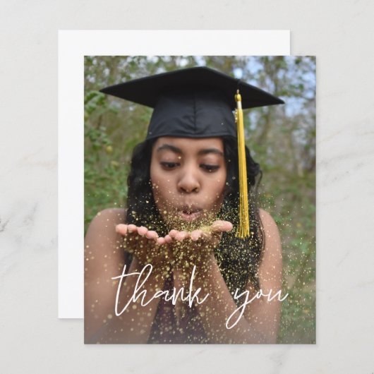 Budget Foto Afstuderen Pet Verticaal W Hartelijk d (Voorkant / Achterkant)